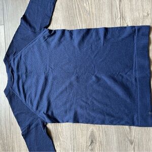 Lululemon Rest Less Pullover in Navy Blue, Size 4